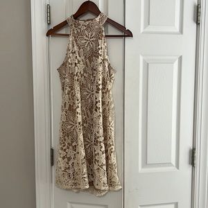 Judith March Nude with crochet overlay no size
